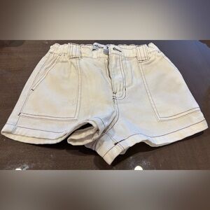 Urban Planet white Jean Shorts Relaxed Fit